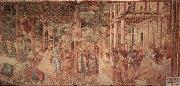 GOZZOLI, Benozzo The Vintage and Drunkenness of Noah fdg china oil painting reproduction